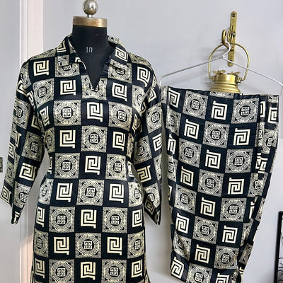 Printed Coord Set