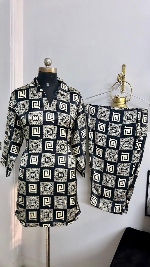 Printed Coord Set