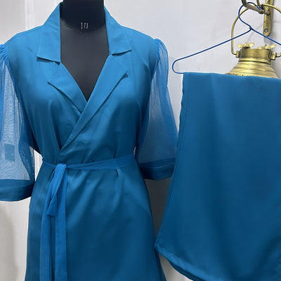 Teal Blazer Set