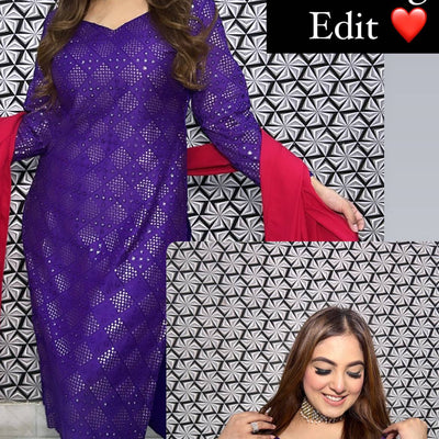 Purple Suit Set